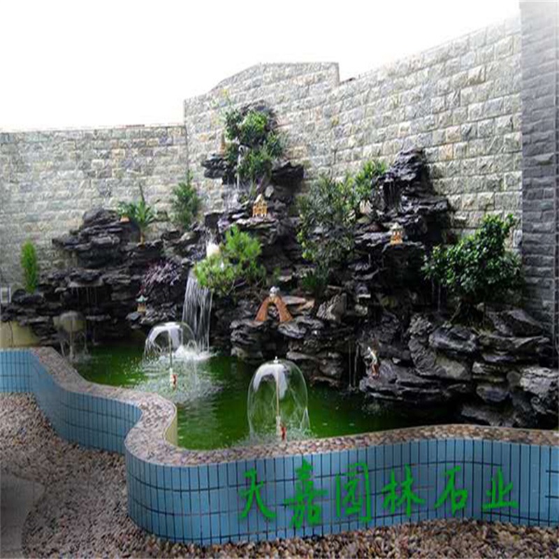 顺德小庭院水景设计
